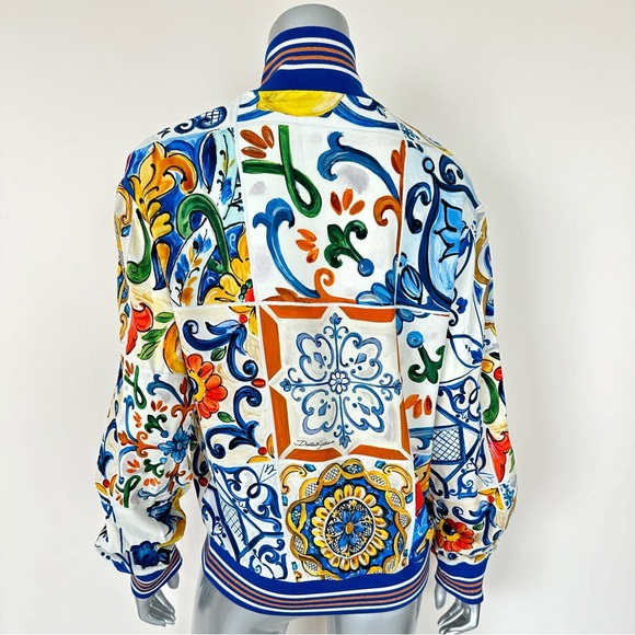 Dolce&Gabbana women bomber size 42IT or M Authentic Retail 1250$ - Picture 4 of 16